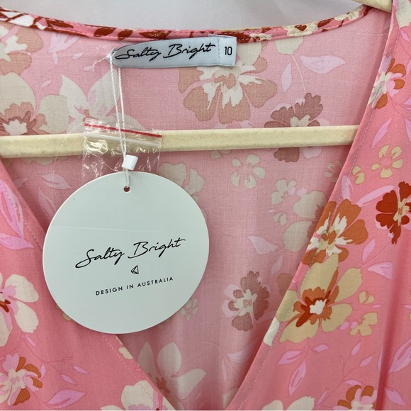 SALTY BRIGHT floral maxi DRESS - Picture 6 of 9